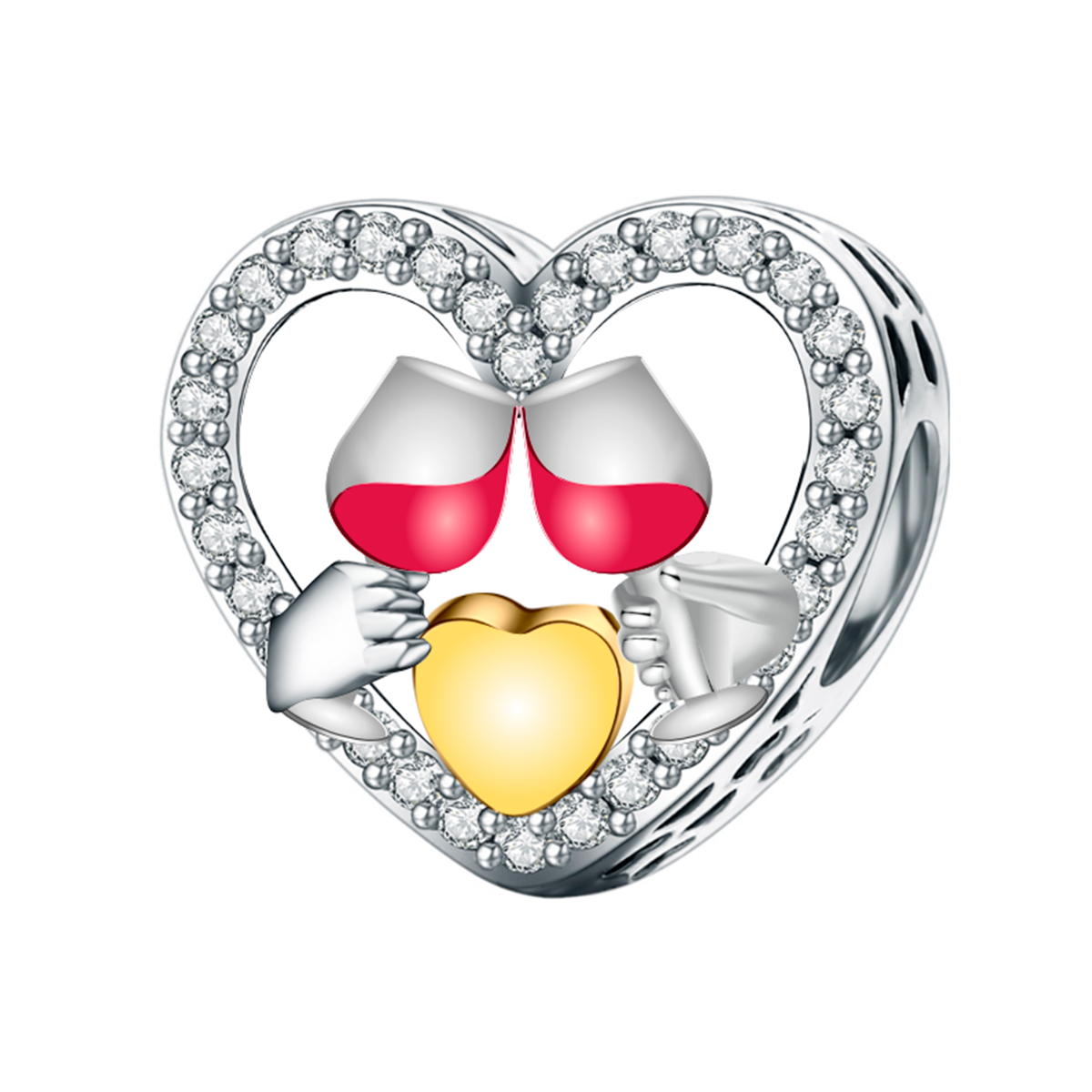 Berloque Paixão por Vinhos