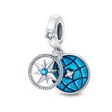 Berloque Rosa dos Ventos